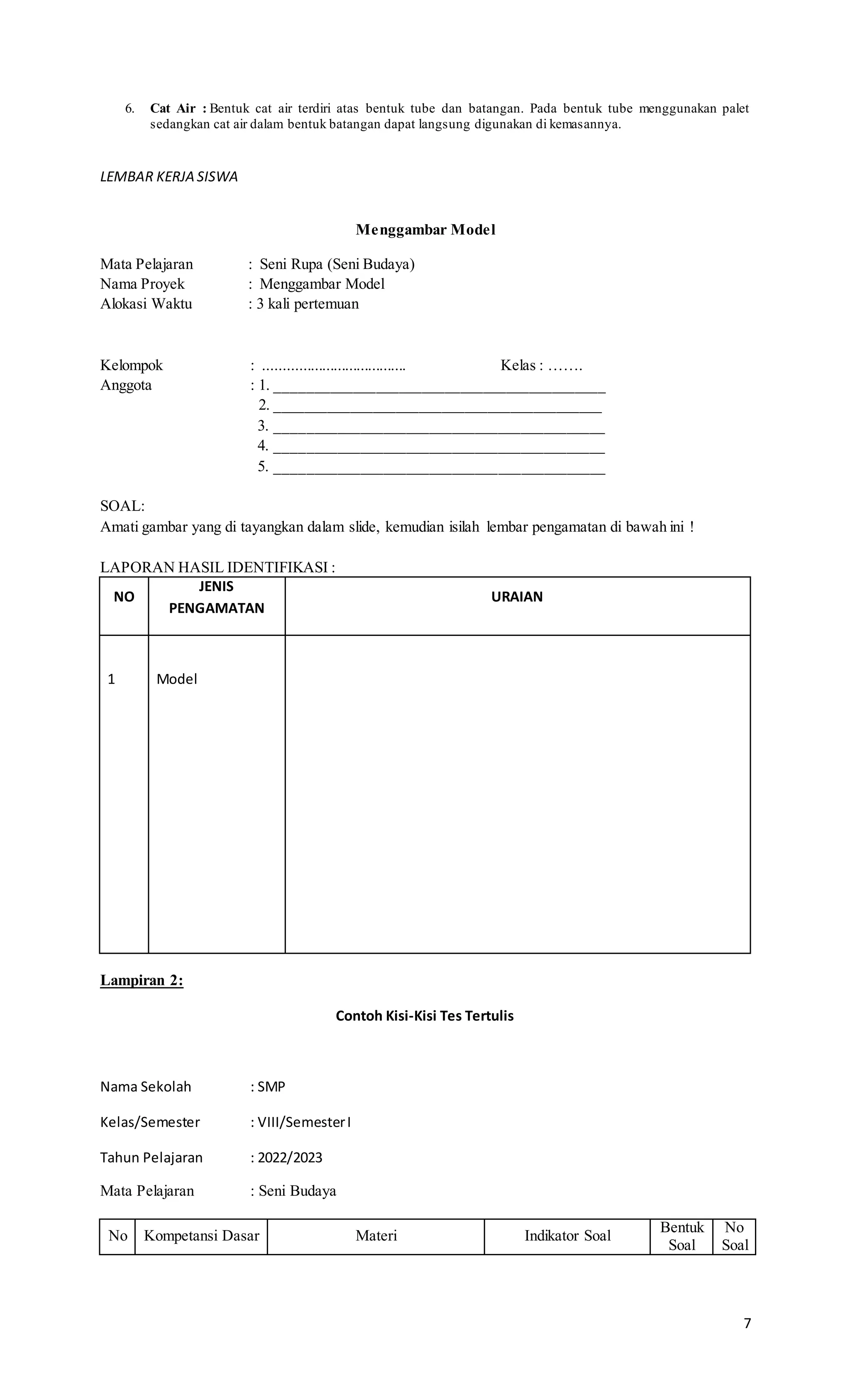 RPP KELAS VIII SENI RUPA .docx