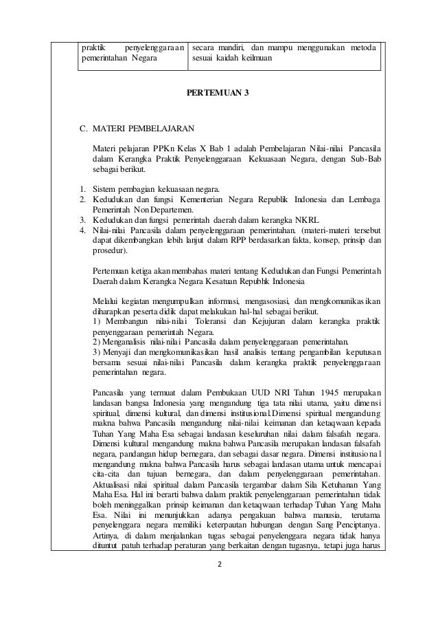 Makalah Nilai Nilai Pancasila Dalam Kerangka Praktik Penyelenggaraan Pemerintahan Negara Contoh Makalah