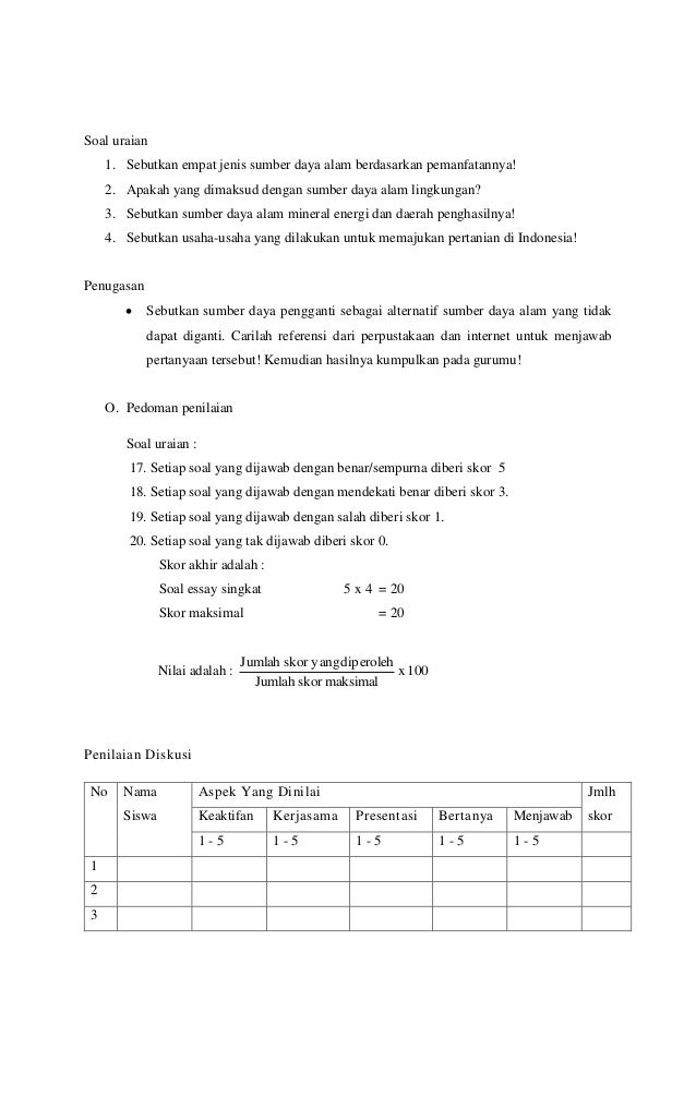 Rpp Kelas Xi Geografi Edy