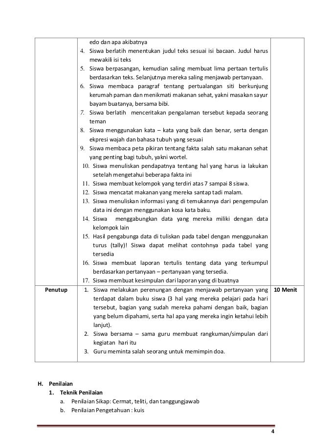Rpp Kls Iv Tema 9 Subtema 1 Pb 1
