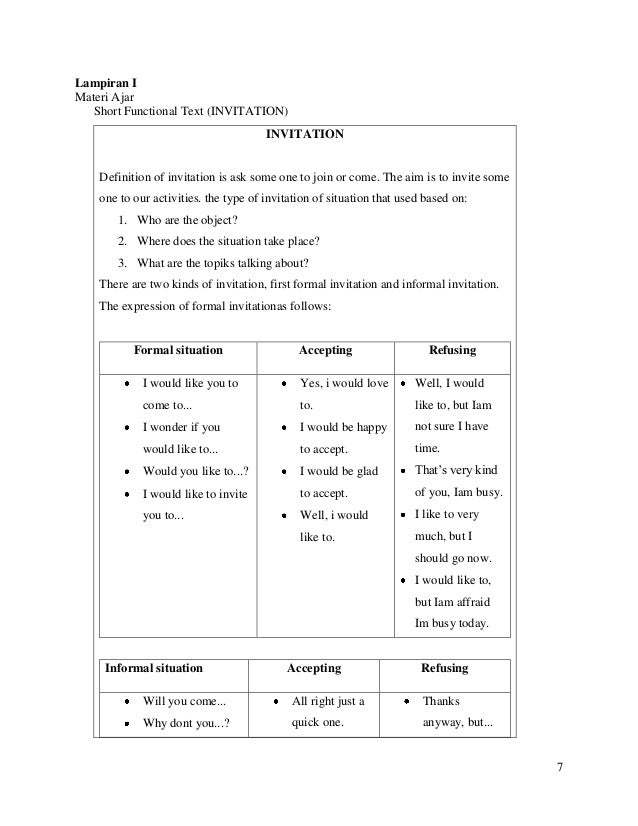 Formal Invitation Meaning 8