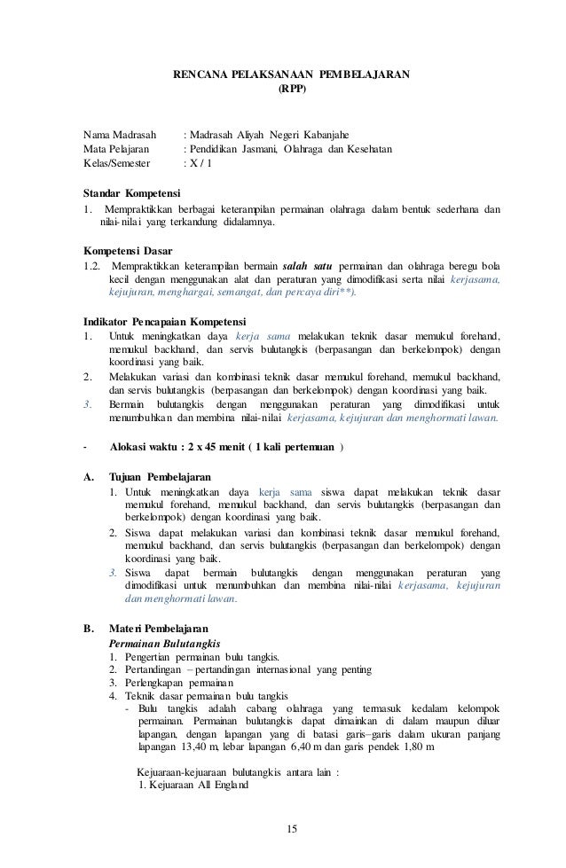 Sebutkan Tujuan Dari Kegiatan Bermain Bulutangkis Yang Dimodifikasi Sebutkan Itu