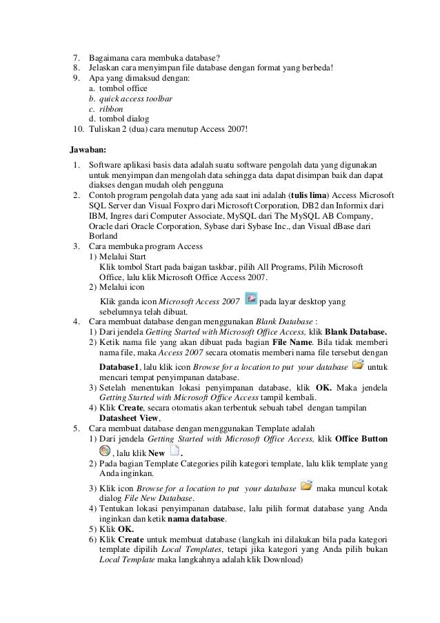 Rpp mengoperasikan softwarebasisdata sem 4