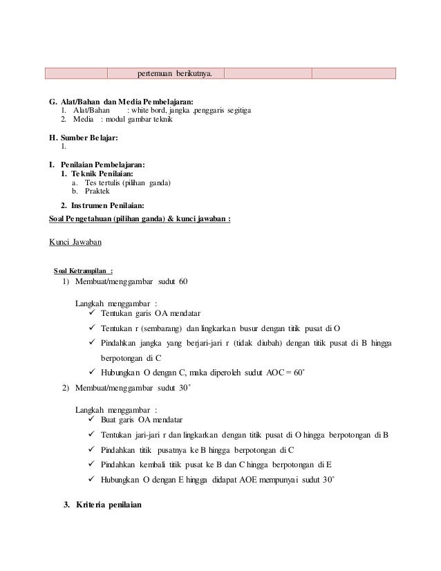 Rpp Gto Kelas X Tokr Revisi 2017