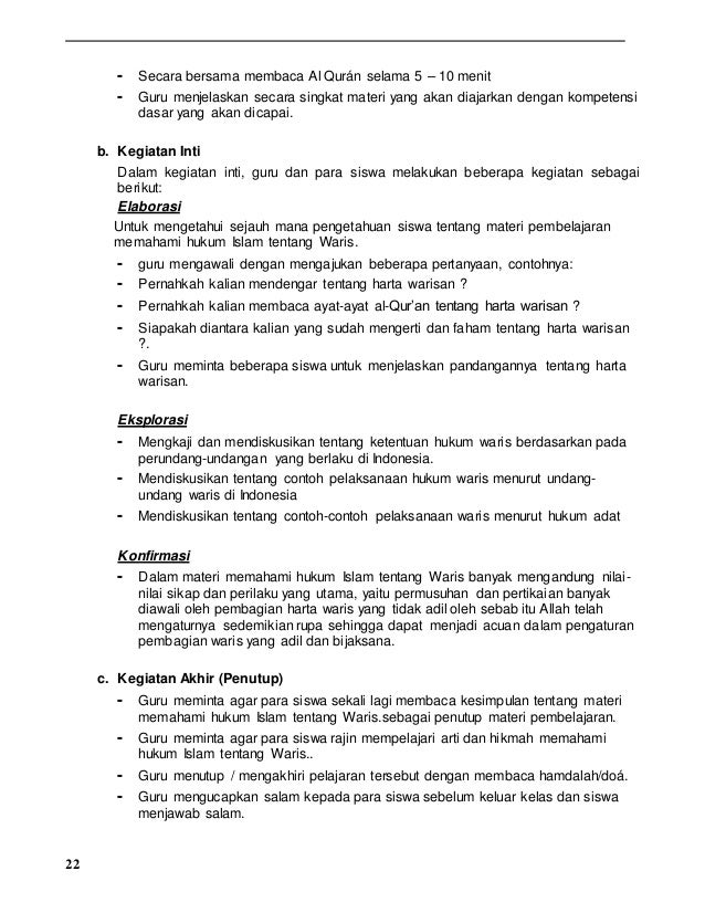 Contoh Pembagian Waris Menurut Hukum Perdata - Bernitoh