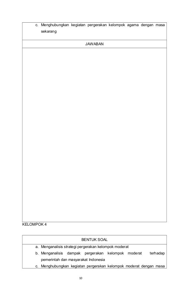 RPP Pertemuan ke 9 Sejarah kelas X