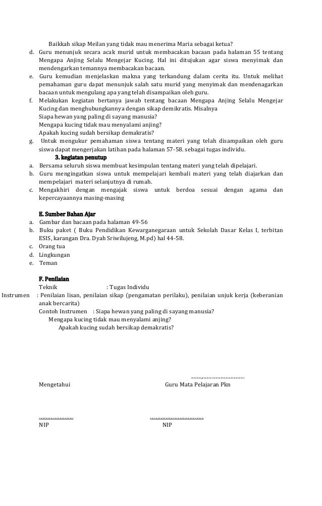 Rpp Pkn Kelas 2