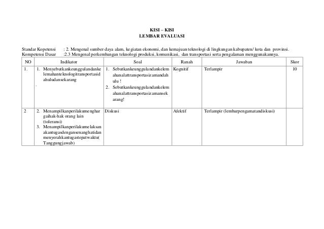 Contoh RPP PLPG KELAS 4 MAPEL IPS