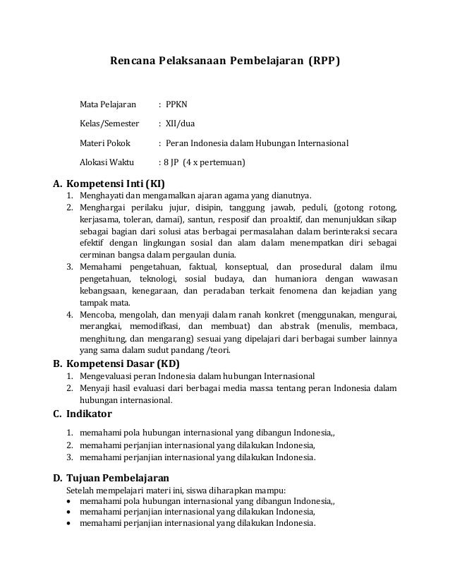 Rpp Ppkn Xii Bab 5 Rpp Ppkn Xii Bab 5