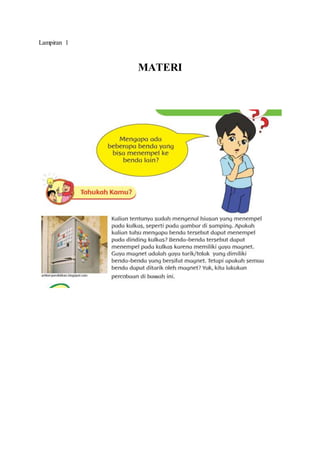 Lampiran 1 
MATERI 
 