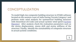 ANALYSIS OF COMPOSITE BUILDING STRUCTUREpptx | PPTX