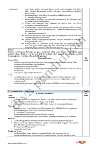 Pakistan Rpp Rpp revisi 2016 pak smp kelas 7 rpp diva pendidikan | PDF
