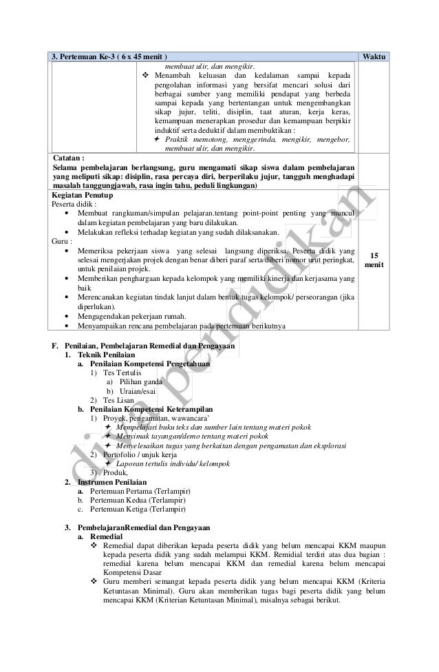 Rpp revisi 2016 pekerjaan dasar otomotif x smk rpp diva