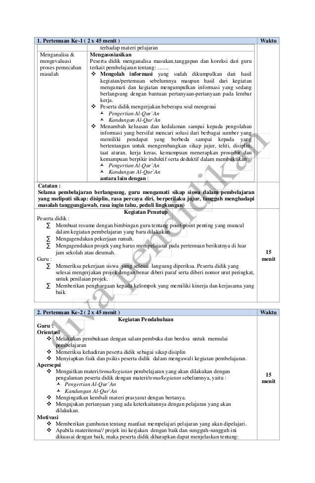 Arti Rpp Rpp revisi 2016 tafsir dan ilmu tafsir kelas x ma rpp diva pendidik…