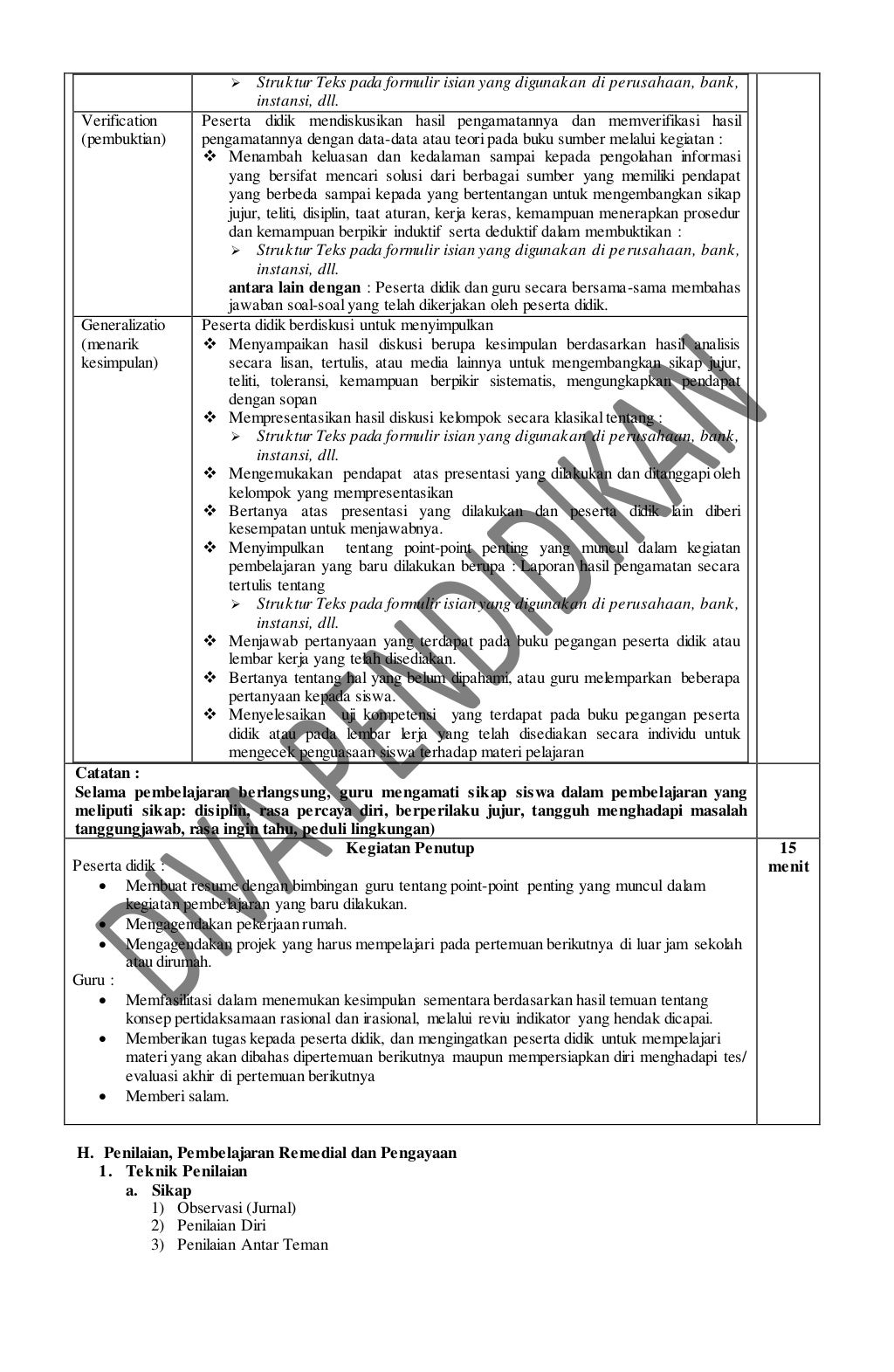 Rpp revisi 2017 bahasa inggris peminatan kelas 10 sma