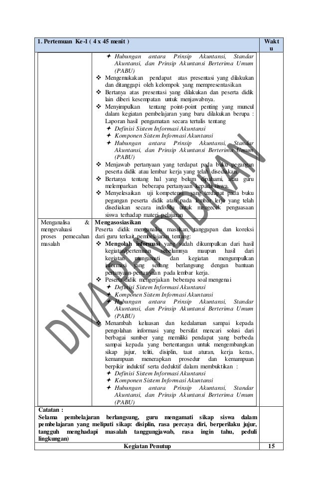 Rpp Revisi 2017 Ekonomi Kelas 12 Sma