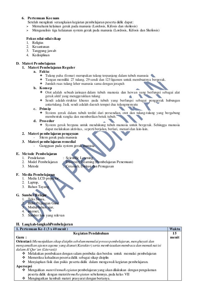 Rpp revisi 2021 ipa kelas 8 smp Rpp revisi 2021 ipa kelas 8 smp