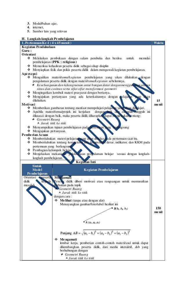 Materi Matematika Wajib Kelas 12 Kurikulum 2013 Revisi 2017 Guru Galeri