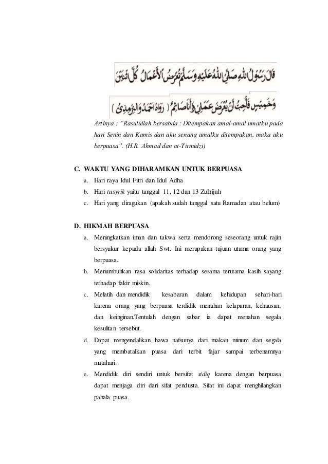 Rpp materi puasa