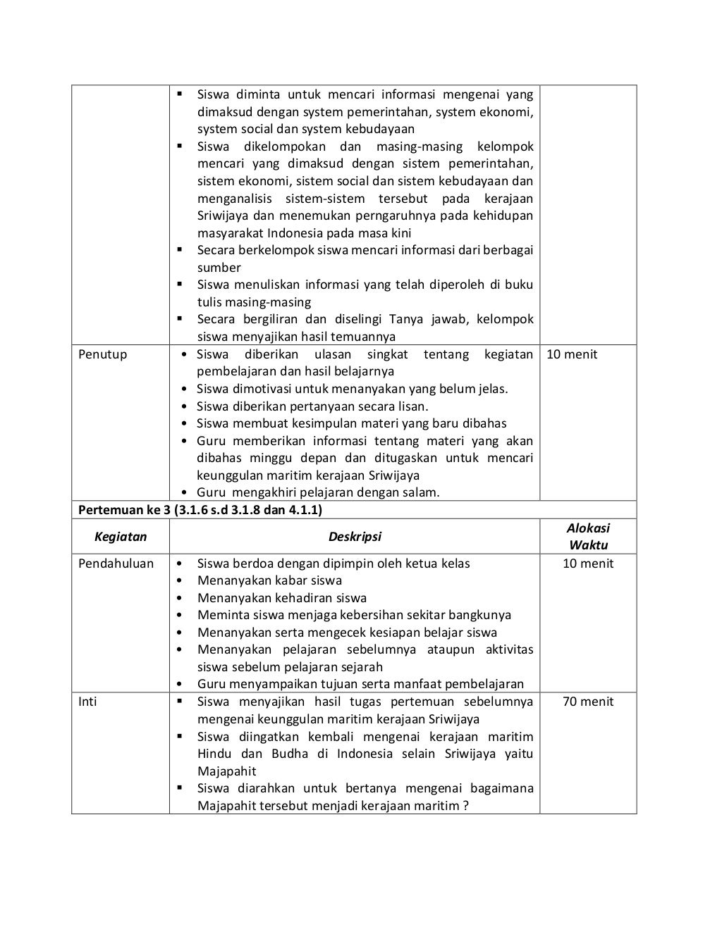 Rpp sejarah kelas xi peminatan ilmu sosial kurikulum 2013 revisi 2016
