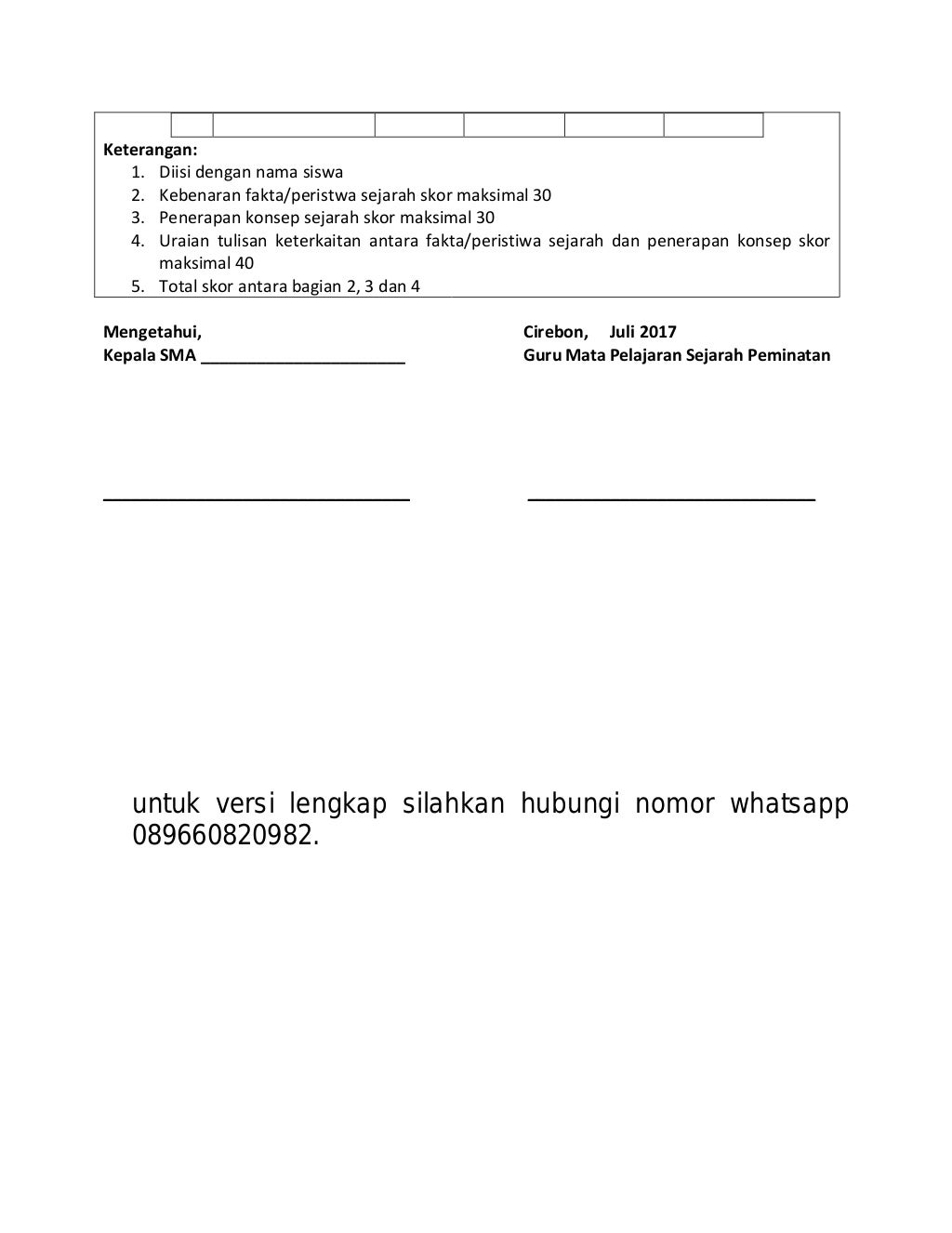 Rpp sejarah kelas xi peminatan ilmu sosial kurikulum 2013 revisi 2016