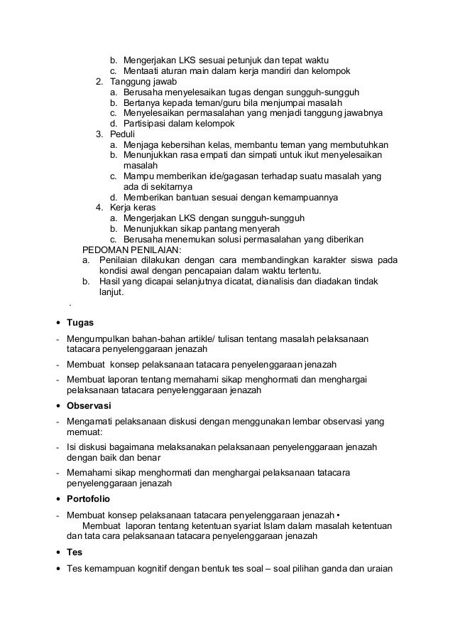 Rpp Pai Xi Kurikulum 2013 Seri 2 9 Penyelenggaraan Janazah