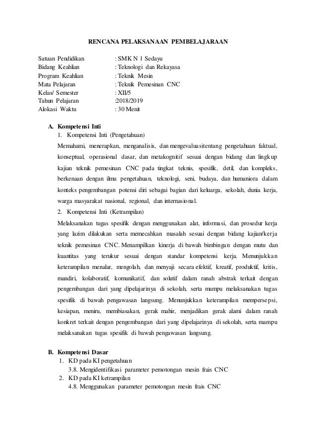 Rpp Siklus 2 Navis Ari Nugroho