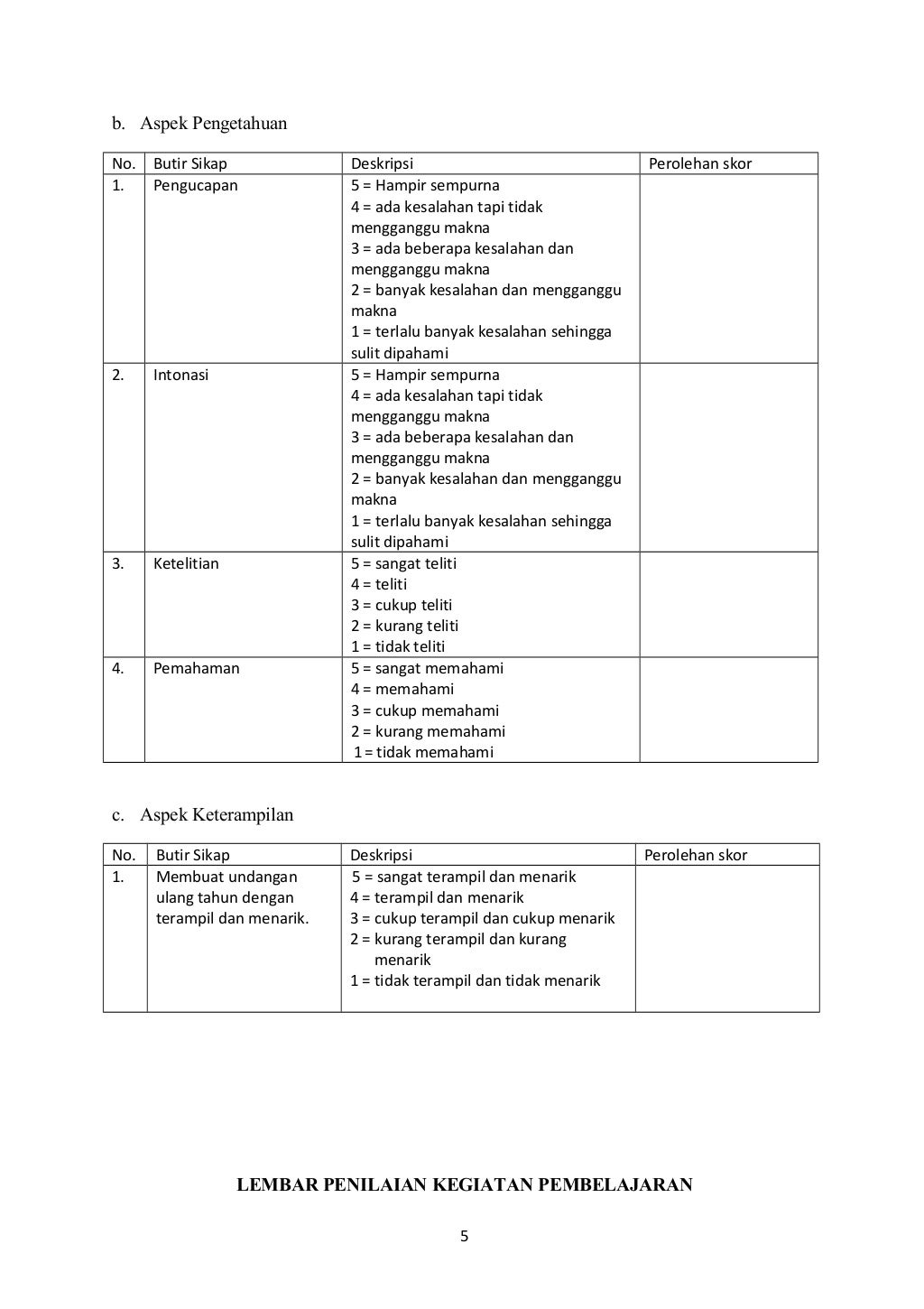 Rpp kurikulum 2013 SMP kelas 8 Invitation Card