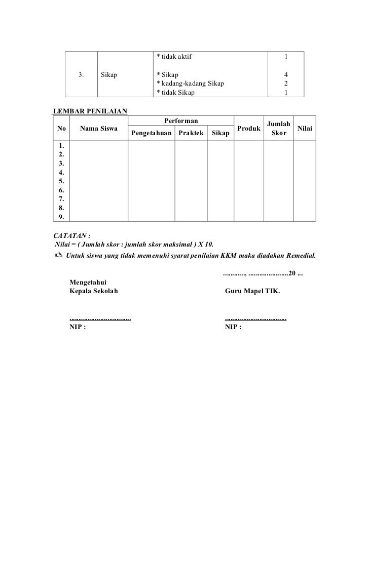 Rpp tik kelas 6 semester 1 Rpp tik kelas 6 semester 1