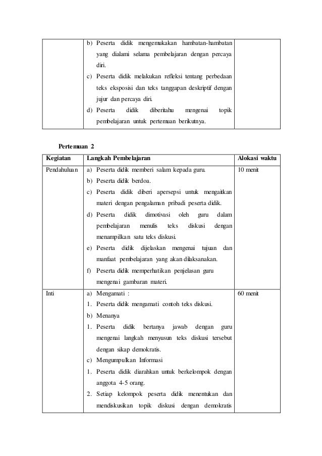 Perbedaan Teks Diskusi Dengan Teks Eksposisi Dilihat Dari Struktur Isi