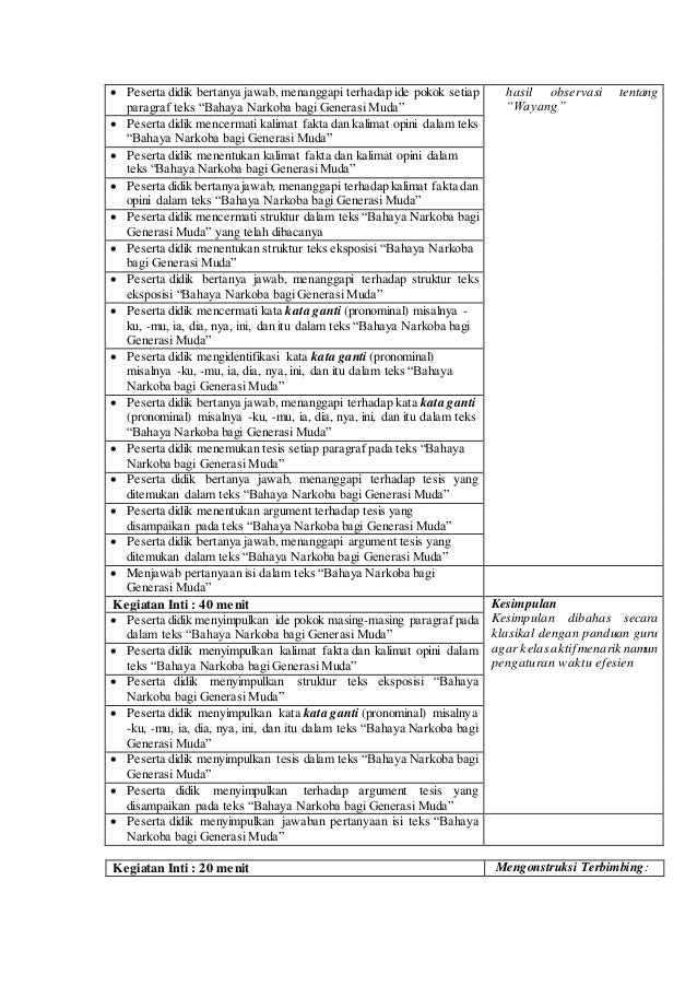 Fakta Dan Opini Dalam Teks Eksposisi Bahaya Narkoba Bagi
