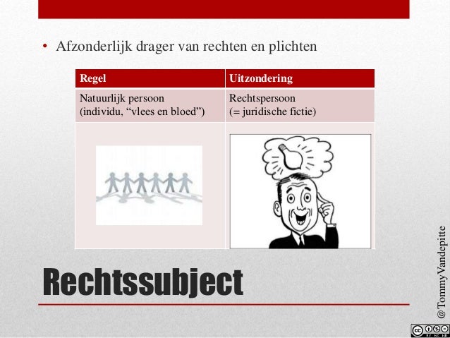 Rechtspersoon (rechtspersonenrecht in stukken)