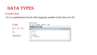 R programming for graphical representation | PPTX