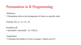 R programming for graphical representation | PPTX