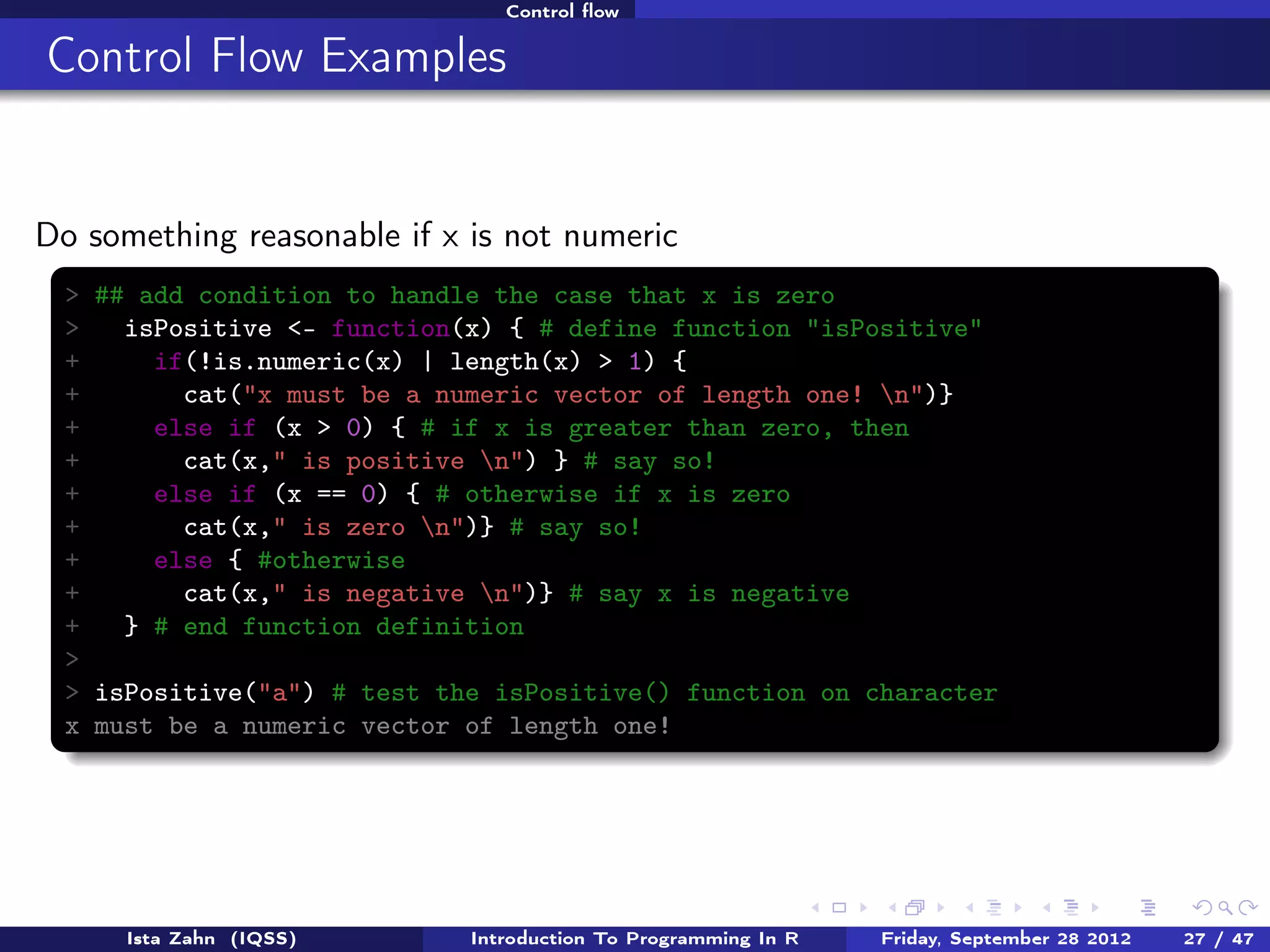 Introduction to R Programming | PPT