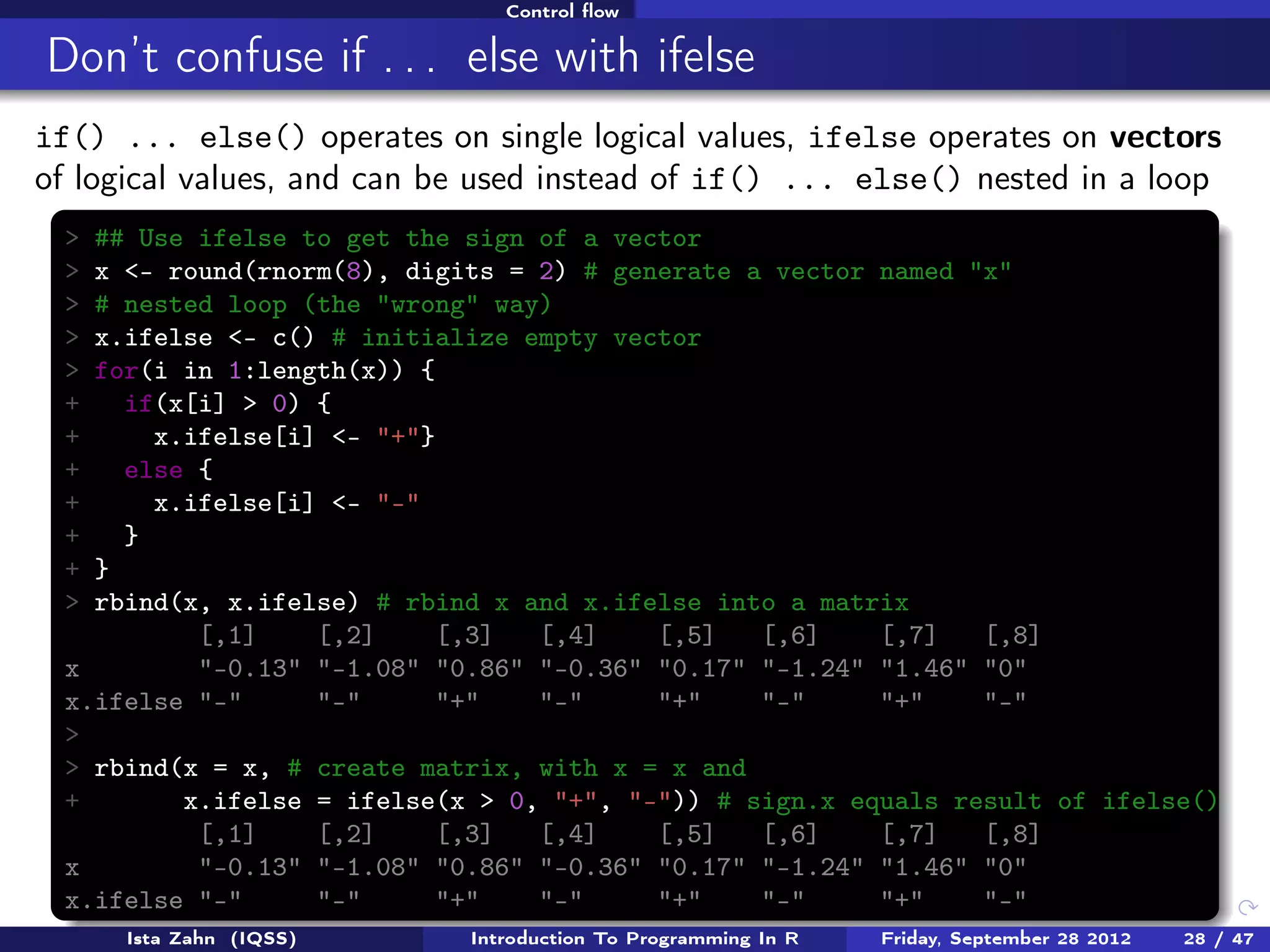 Introduction to R Programming | PPT