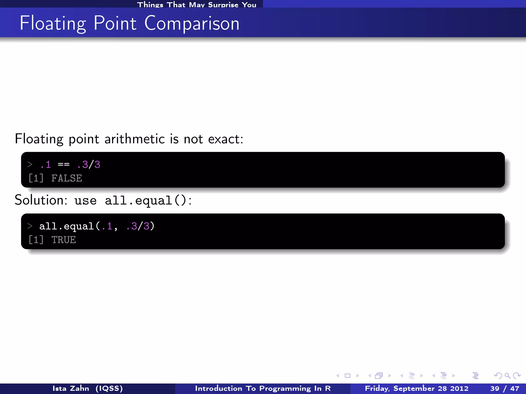 Introduction to R Programming | PPT