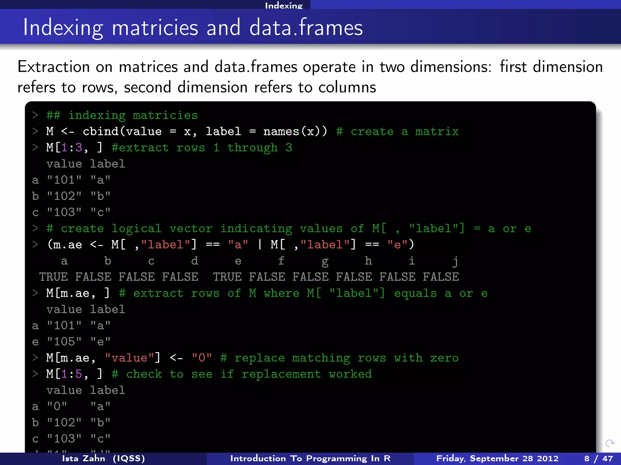 Introduction to R Programming | PPT