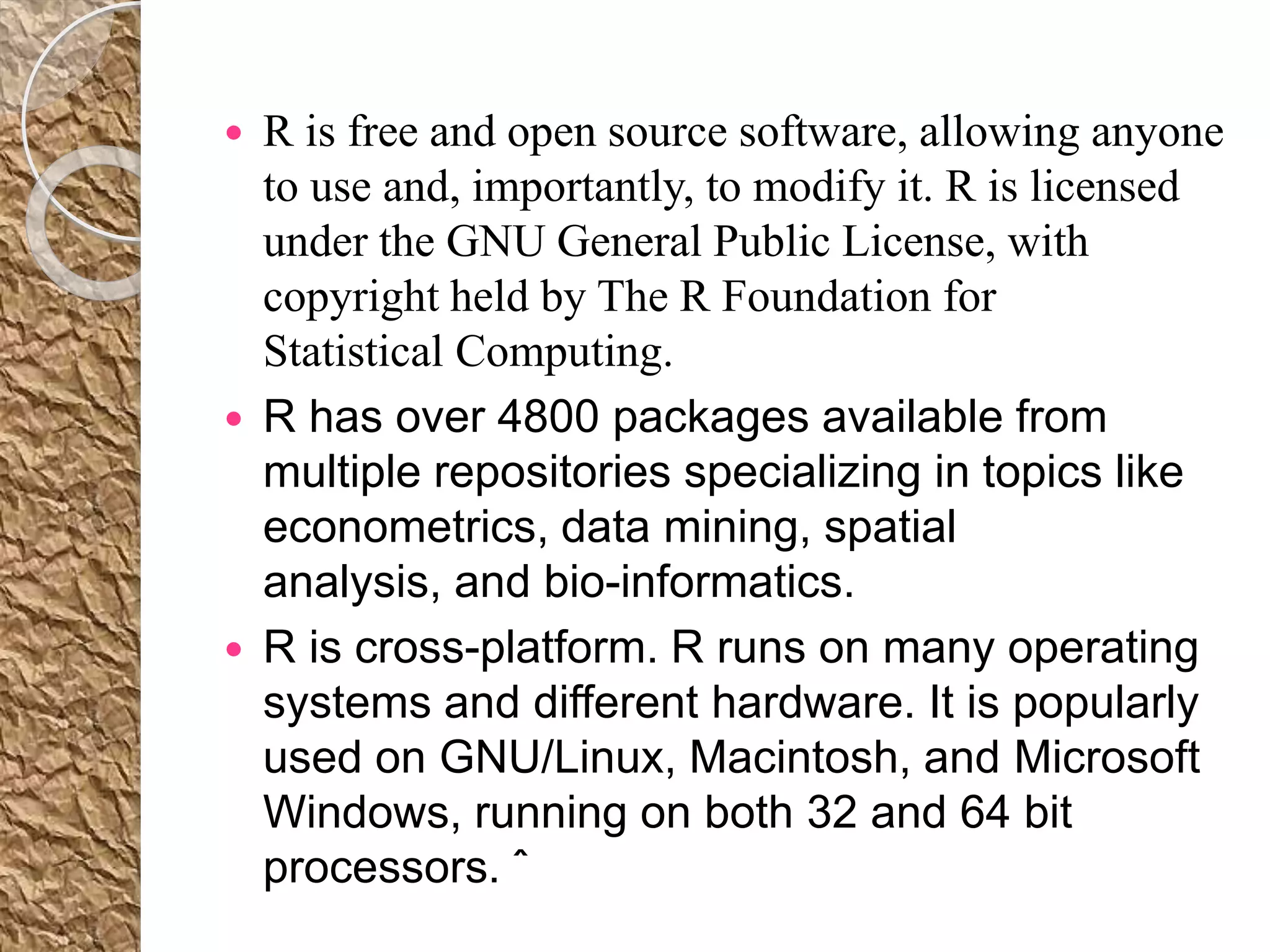 R programming | PPTX