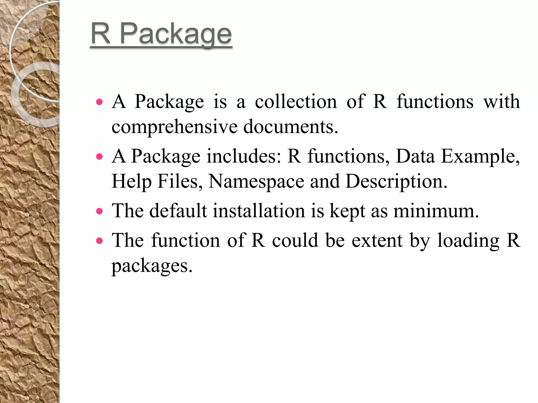 R programming | PPTX