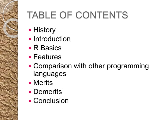 R programming | PPTX