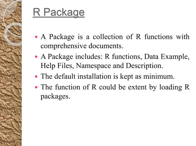 R programming | PPTX