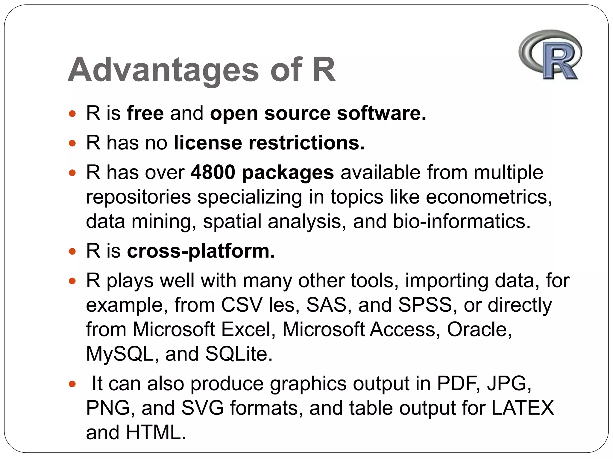 R programming | PPTX