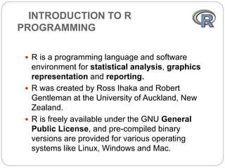 R programming | PPTX