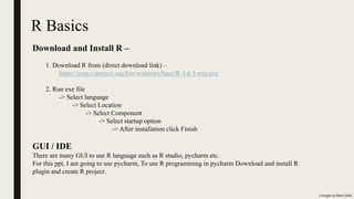 R programming Language | PPTX