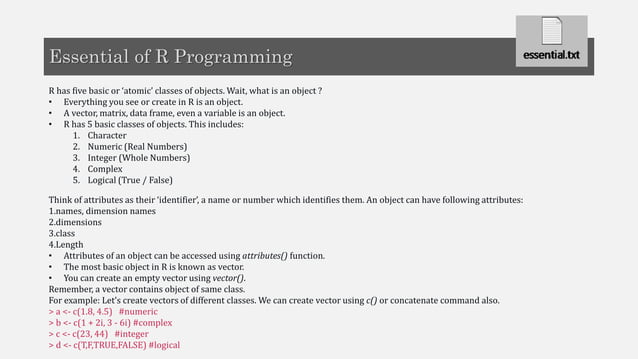R programming | PPT