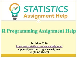 R Programming Assignment Help | PPT