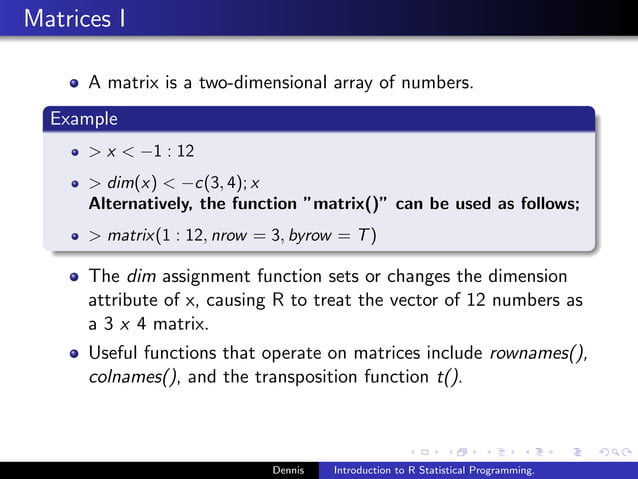 R programming intro with examples | PPT