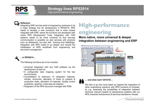 RPS2014. Production Management Software for industrial SME's | PDF