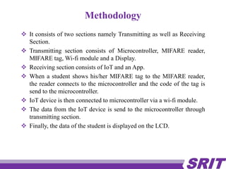 Implementation of RFID and IoT Based Smart Identity Card for Students.pptx